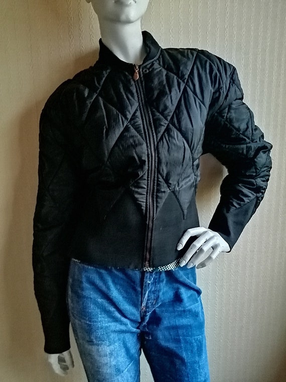 Bomber Jacket Jean Paul Gaultier JPG Vintage Collection Black - Etsy