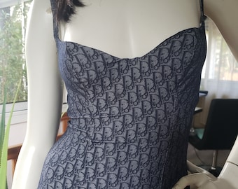 Vintage dior monogram top cheap
