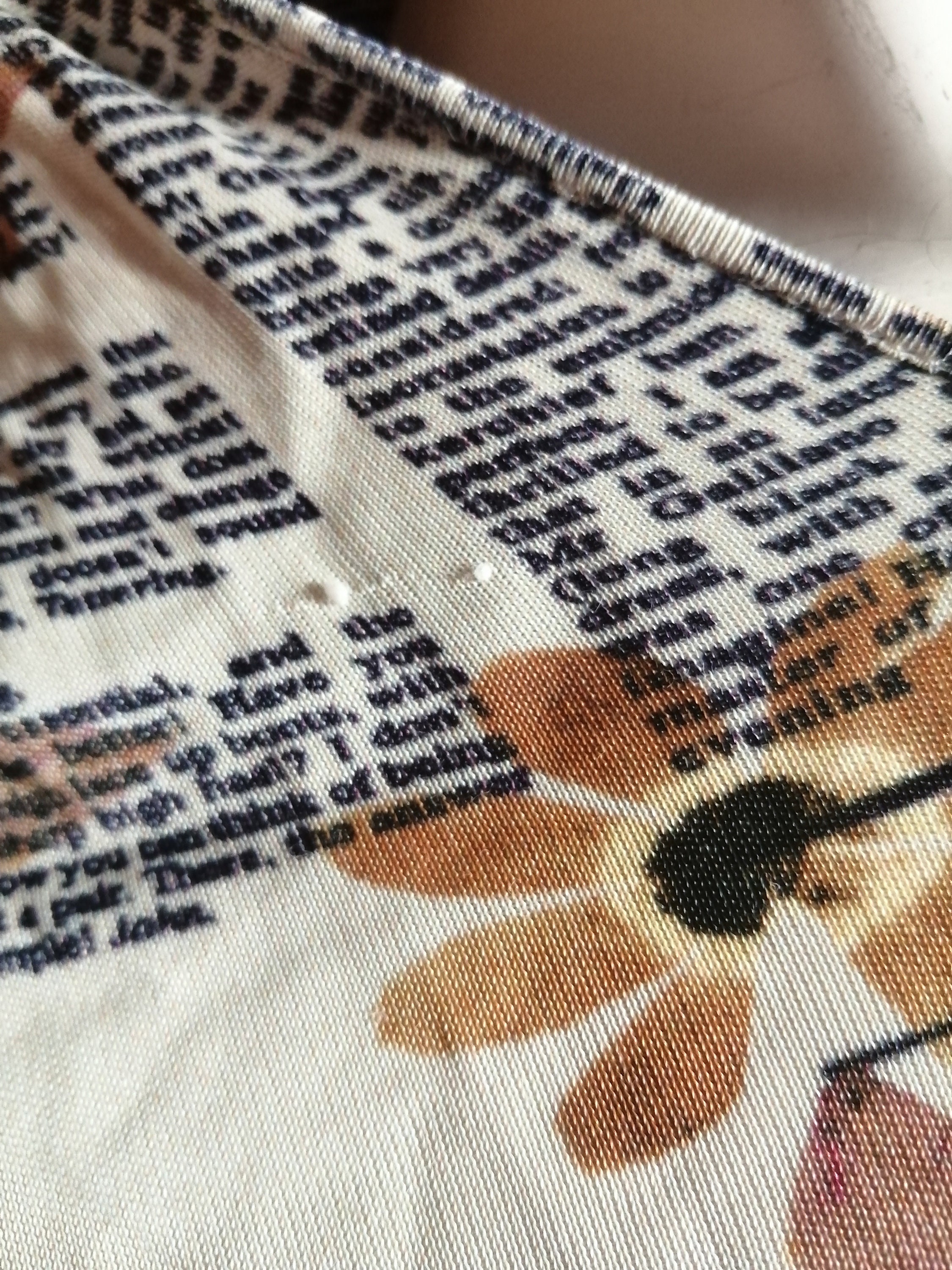 Vintage John Galliano Blouse Top With Iconic Gazette Newspaper