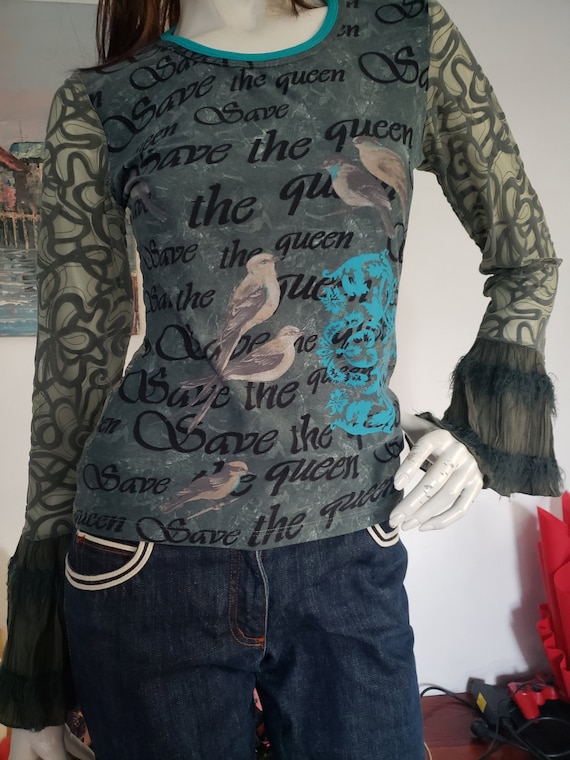 Chemisier Save the Queen : Achat occasion | Chemises (femme) *Save the Queen!* Multicolore Très bon état