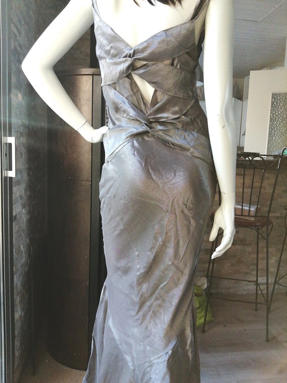 Christian Dior Vintage Cocktail Evening Dress by Galliano in 