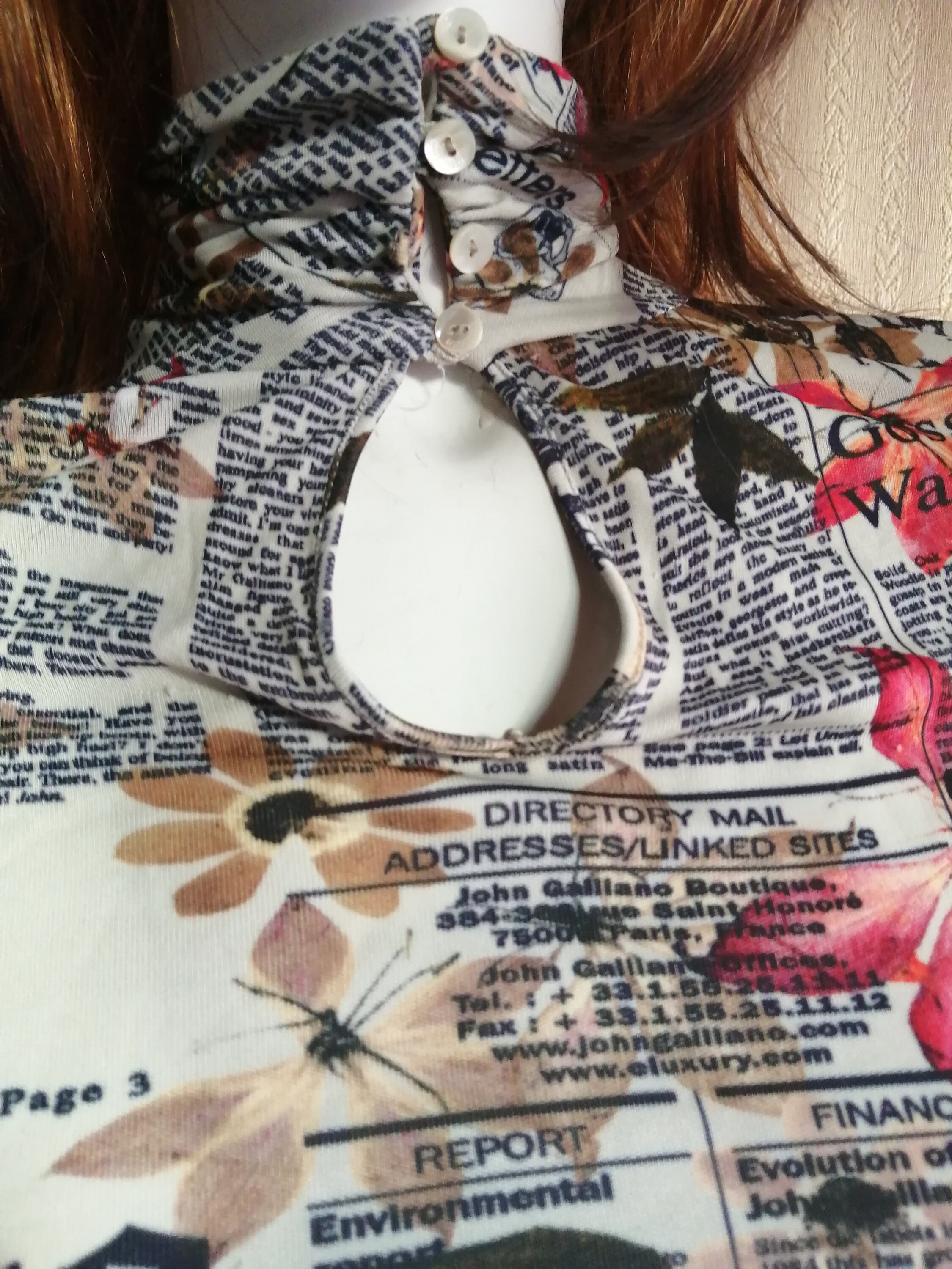 トップス 02ss archive John galliano tops INTO · INTO
