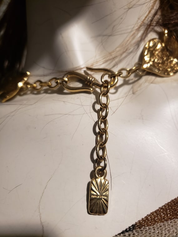 Rare vintage Yves Saint Laurent YSL heart nugget … - image 6