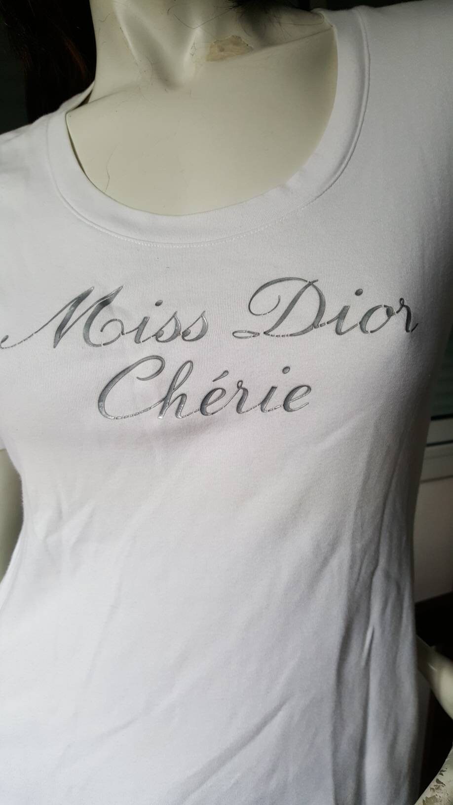 Christian Dior J'adore Vintage T-shirt by Galliano Miss Dior