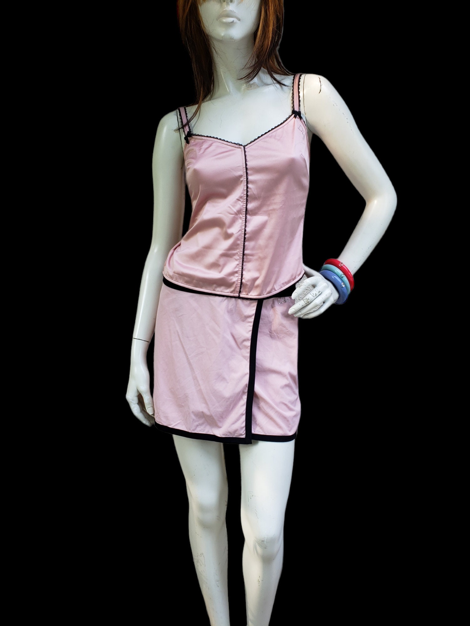 Christian Dior by John Galliano Camisole Top and Pareo Skirt Set