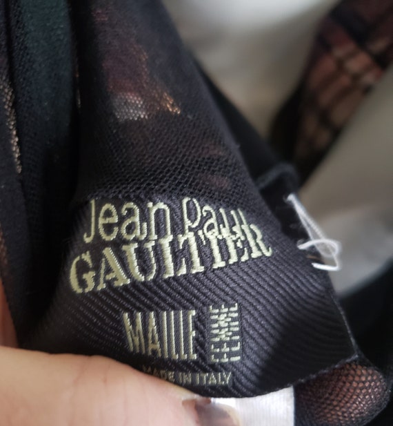 Ensemble Jupe + Top Jean Paul Gaultier Rouge - Taille S (36) - Occasion Très Bon État
