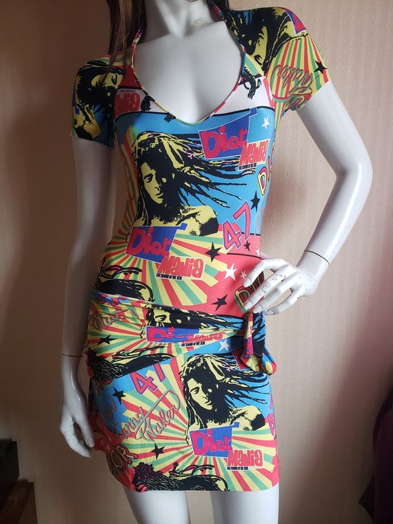 Galliano パーティードレス 38 (10)ブラック