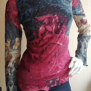 T-shirt Femme Save The Queen - Coupe XL | Haut Décontracté Polyeste/elathanne | Tee Shirt Vintage Coloré