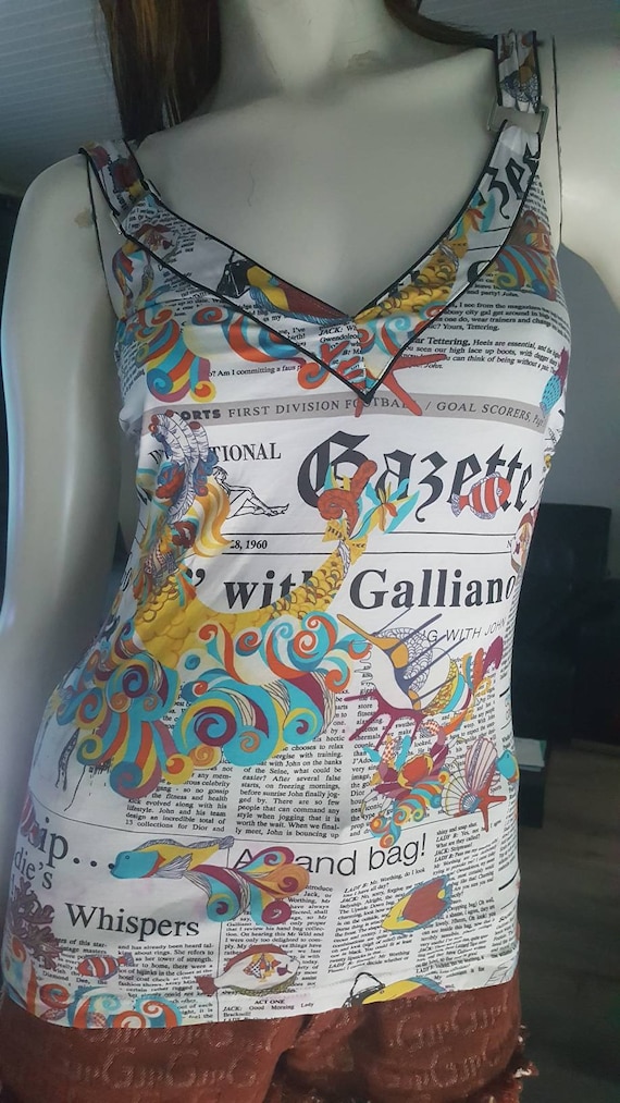 john galliano top