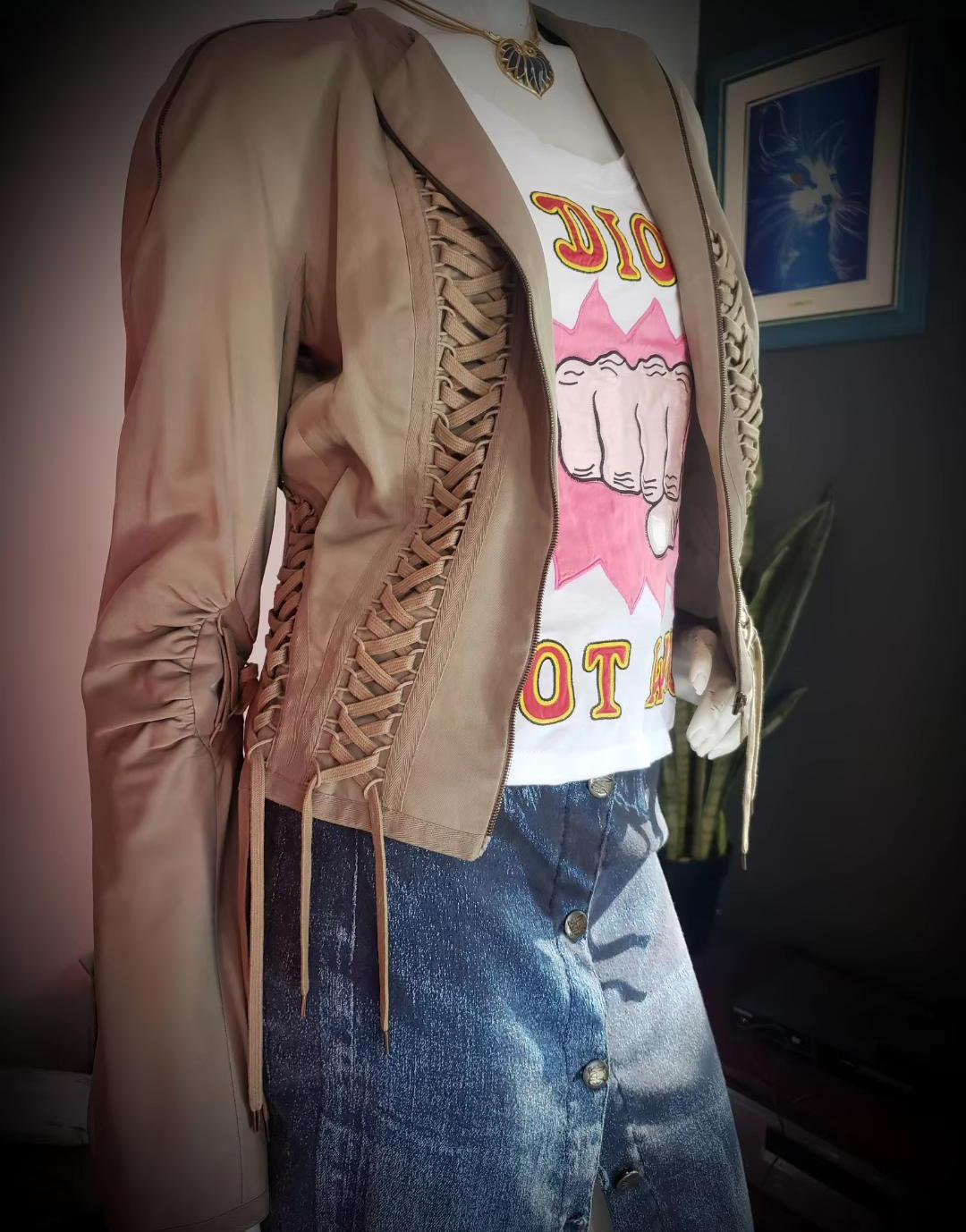 John galliano leather jacket - Etsy 日本