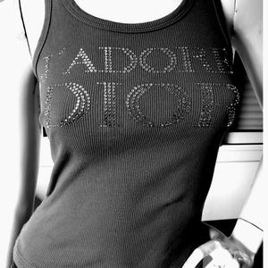 Jadore Dior Tank Top - Etsy