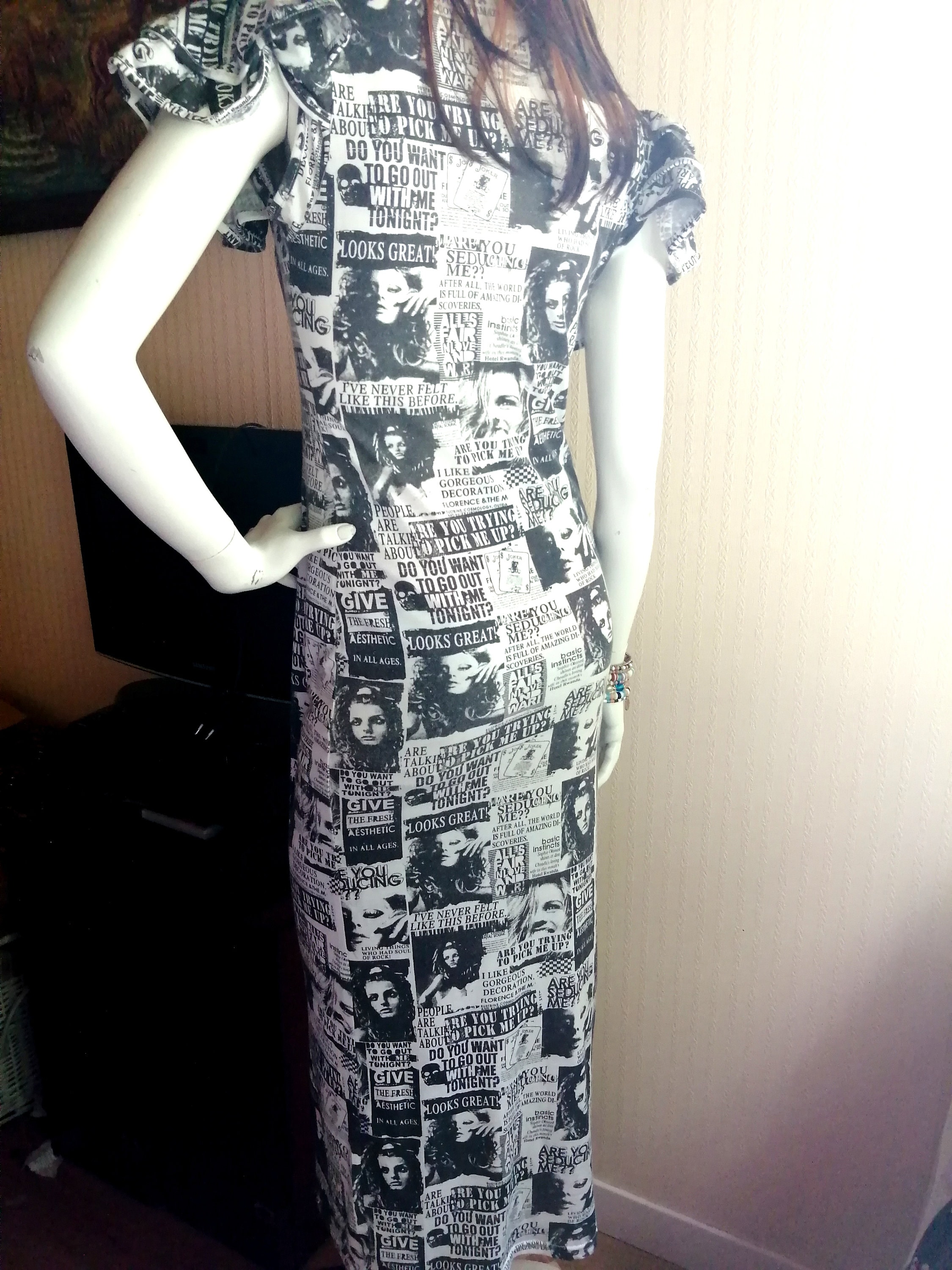 Venus newspaper cheap dress