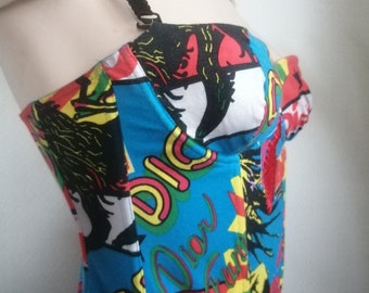 超希少　1990s Dior Rasta Halter 超希少1990s Dior Rasta Halter