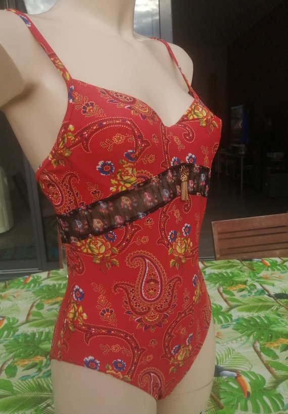 Christian Dior Vintage One-piece Swimsuit by John Galliano