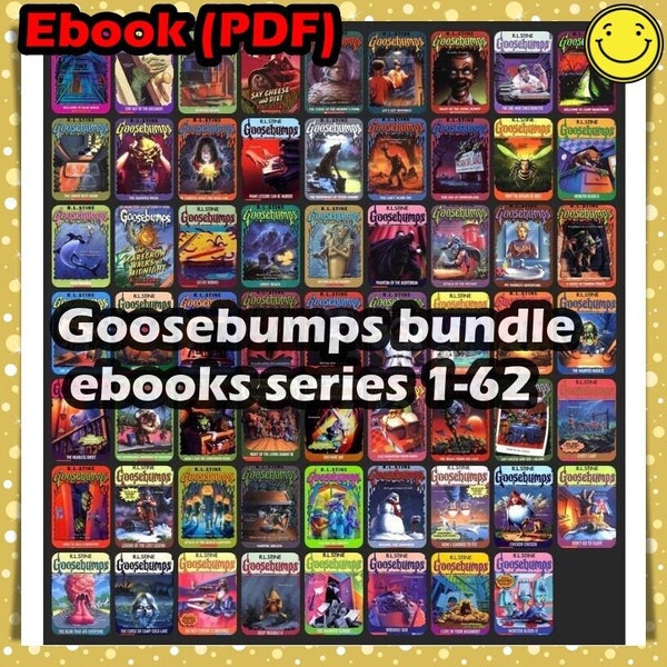 Goosebumps Complete Series 1-62 ebook (PDF book) by R.L. Stine , e-bundle, ebooks