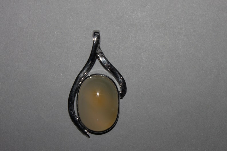 Agate Silver Pendant
