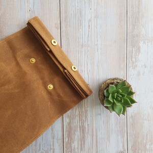 New Living Canvas Lunch Bag, 100% cotton, Eco Product, Made Using Fully Biodegradable Natural Material image 2