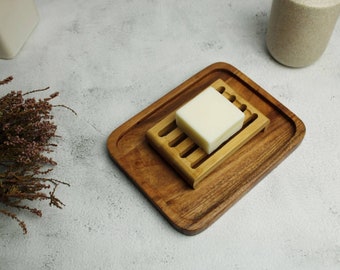 Bamboo Soap Dish, Eco Gift, Eco Product