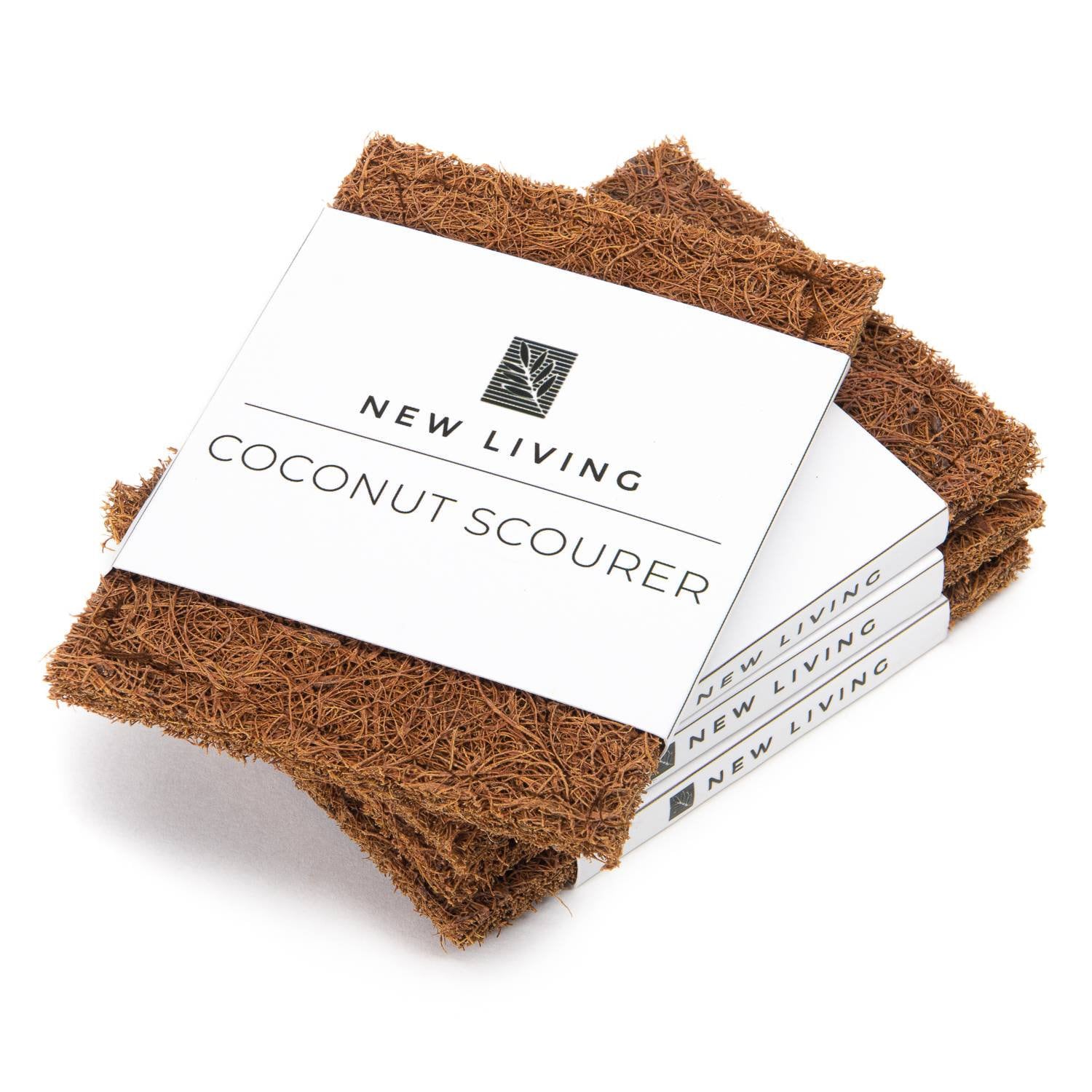 Dish Scourer Coconut Husk Dish Scrubber 4 Pack Eco Product Etsy Norway
