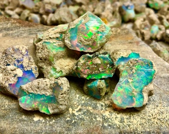 Opal Rough Raw fire Crystal Opal Raw stone, Opal Rough Lot, Opal Raw Lot, Opal Rough Lot, Rough Opal Lot, Opal Rough Bulk Lot,