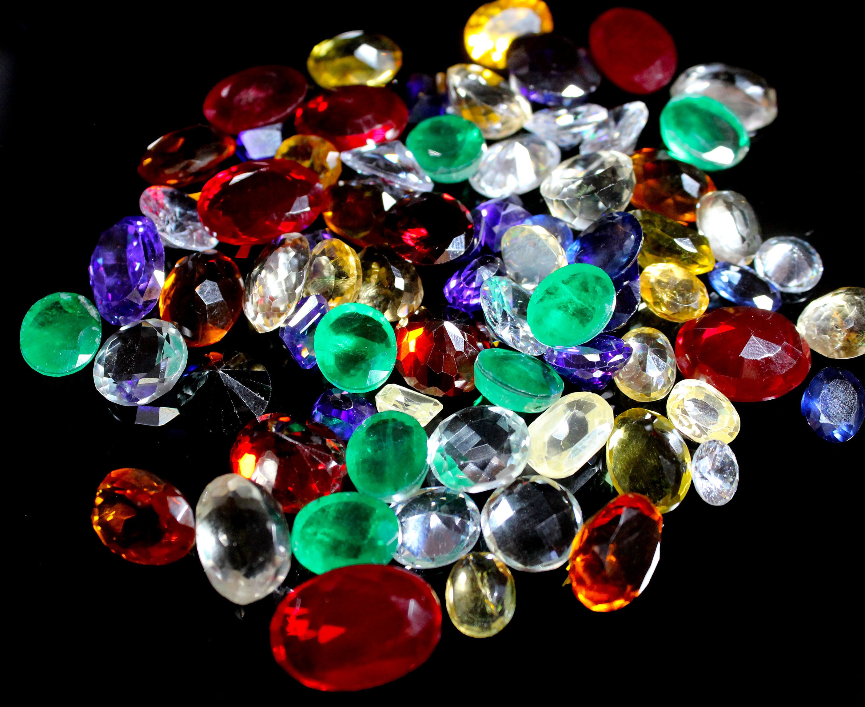 Mixed Lot Gemstone Wholesale Loose Stones Semi Precious Etsy UK