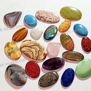 Wholesale Mix Lot Natürliche Edelstein Cabochon, Alle Jaspis Cabochon Mix Formen und Größen Cabochon glatt poliert zur Schmuckherstellung verwendet.