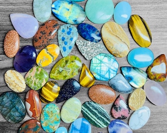 Natural Mix Cabochon All Shapes Cabochon Loose Gemstone, Wholesale Lot Gemstone Cabochon, All Shape Mix Size Wholesale Lot Loose Stone.