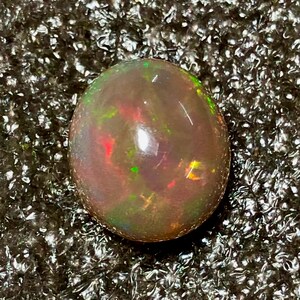 Taglia 15x13x10 MM. 10.50 Cts, 100% Opale Etiope Ovale Cabochon Opale Sciolto Opale Marrone Opale Gemma Regalo per Lei, Welo Opale Fuoco Opale