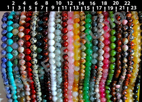 Natural Black Obsidian Beads Round Polished Black Obsidian