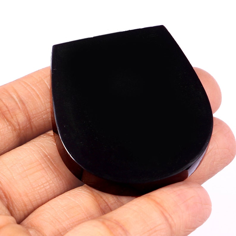 Black Onyx Cabochon Lot Limited Stock Very Beautiful Jewelry Making Gemstone. Black Onyx Lot Low Price High Quality AAA++ 1 Kg