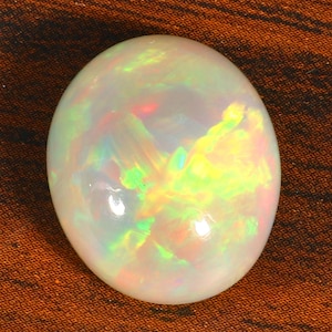 Ethiopian Multi fire Big Size Opal, 11.35 Crt. 17x14x9 MM. Oval Shape beautiful fire Opal Cab, Fire Opal Loose Gemstone Making Jewelry.