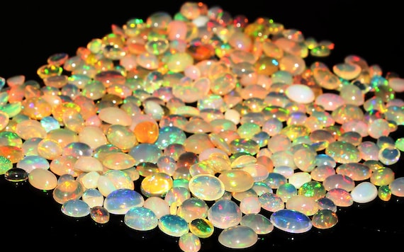 Äthiopischer Opal 100% NATURAL Jumbo Mutli Feuerop Produktbild-Vorschau 4