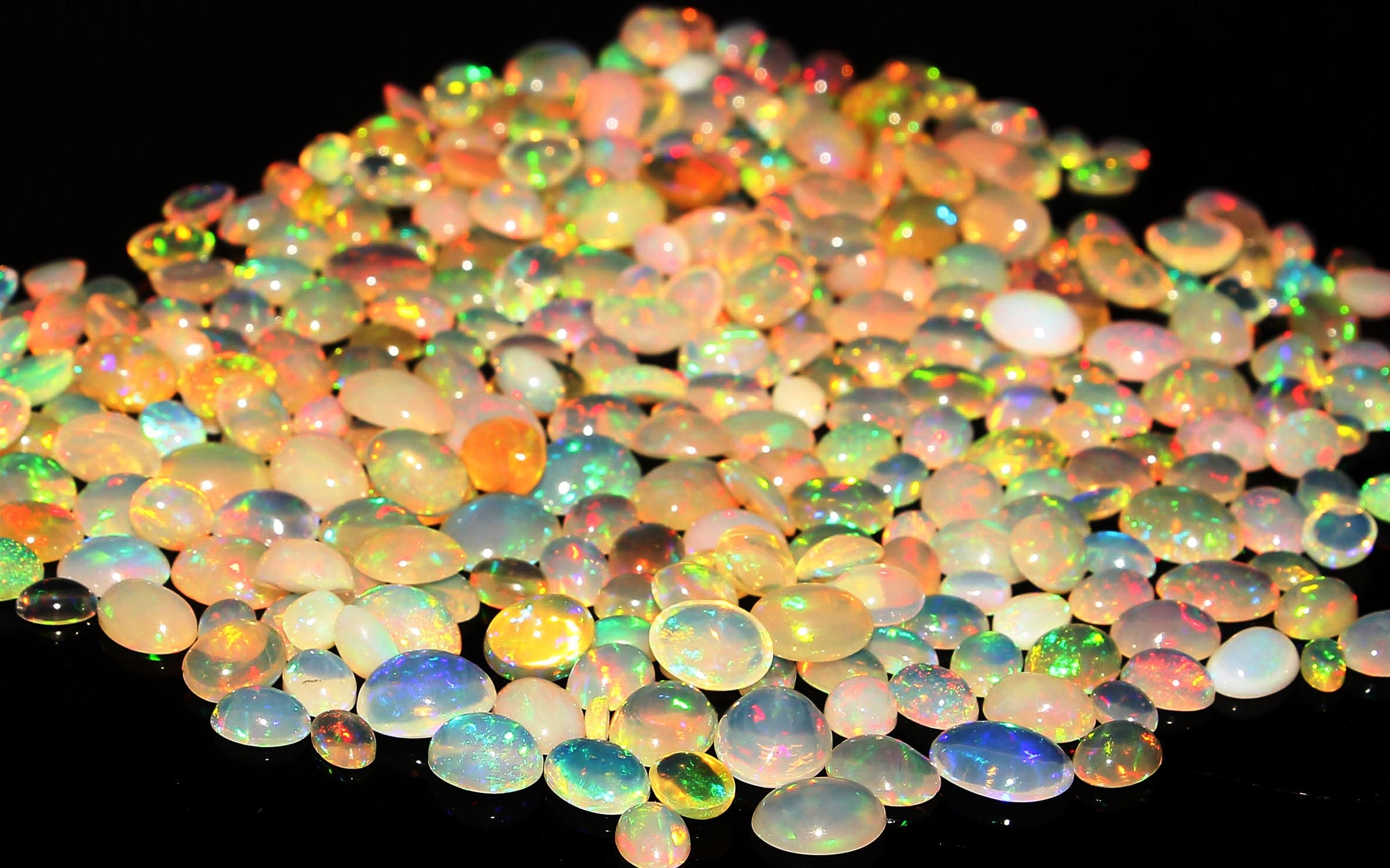 Äthiopischer Opal 100% NATURAL Jumbo Mutli Feuerop Produktbild-Vorschau 13