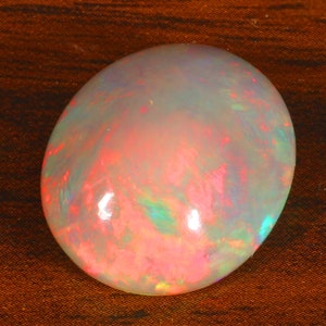 Big Opal, 14.15 Crt. Red Flashy Fire, 20x16x9 mm. Ethiopian Opal Cabochon Fire Handmade Polished Opal Gemstone Fire Opal gioielli.