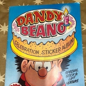 Dandy and Beano Sticker Album 1988