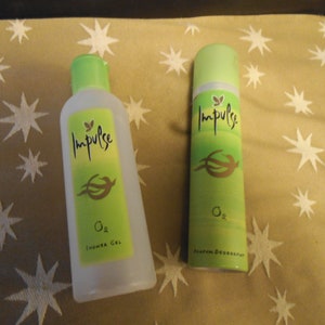Fragrance Impulse Spray 90s Vintage 90s RARE Impulse O2 Body Spray