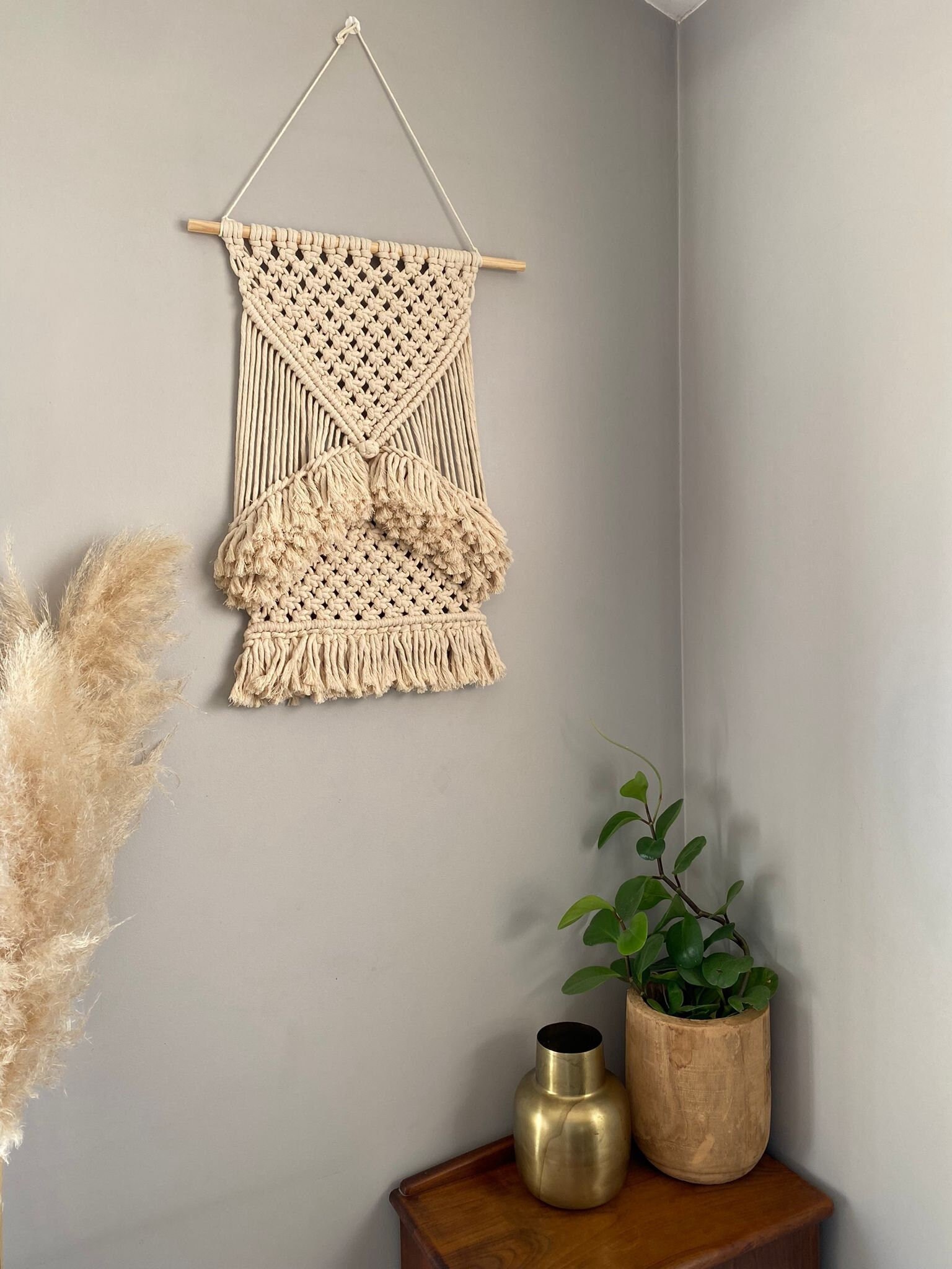 jacob Macramé Mural.