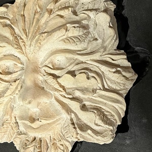 Greenman Mold Latex Mould to Create This Large Rustic Treeface Green ...