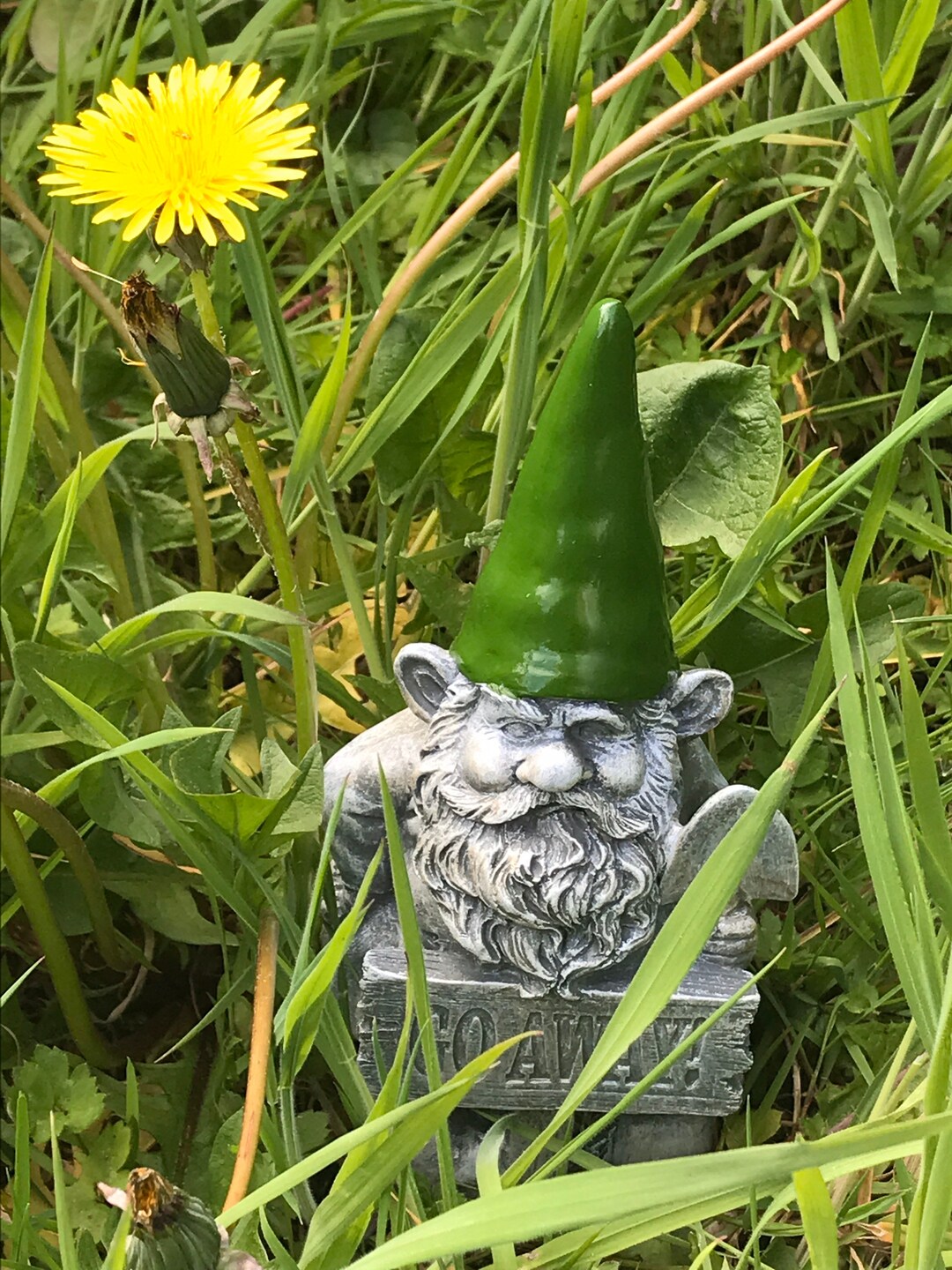 Latex Gnome Mold, Hand Brushed Rubber Mould to Create This Go Away