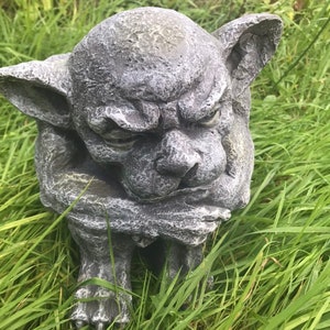 Latex Only Mould to create this Large Gargoyle Garden Ornament, Mold for Concrete