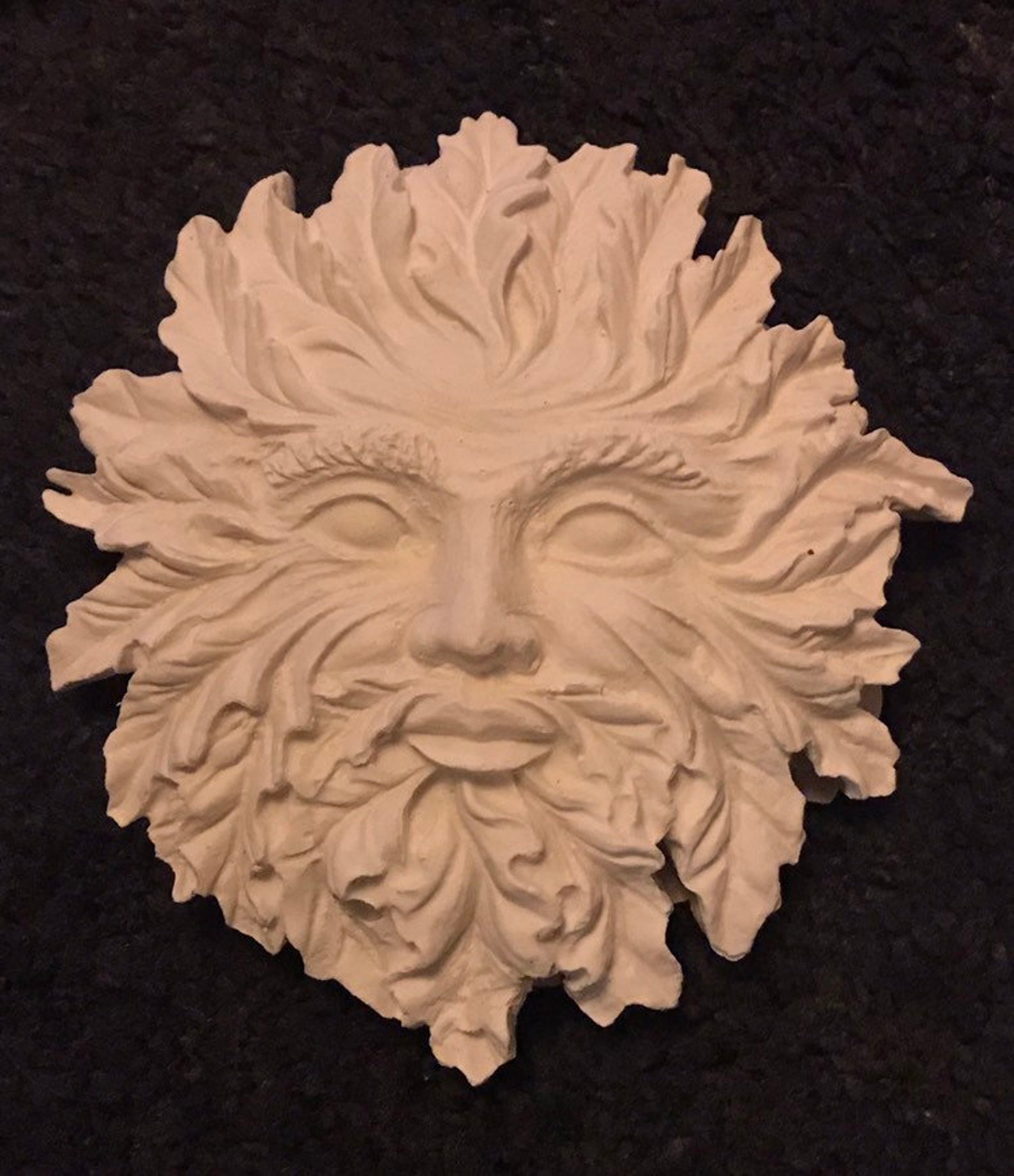 Greenman Latex Mould, Treeface Wall Plaque Mold for Concrete or Plaster ...