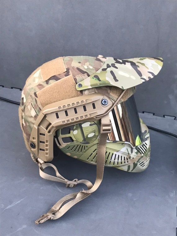 Tactical Airsoft Helmet Cover With Breathable mesh For Fast Helmet Camo  Headwear