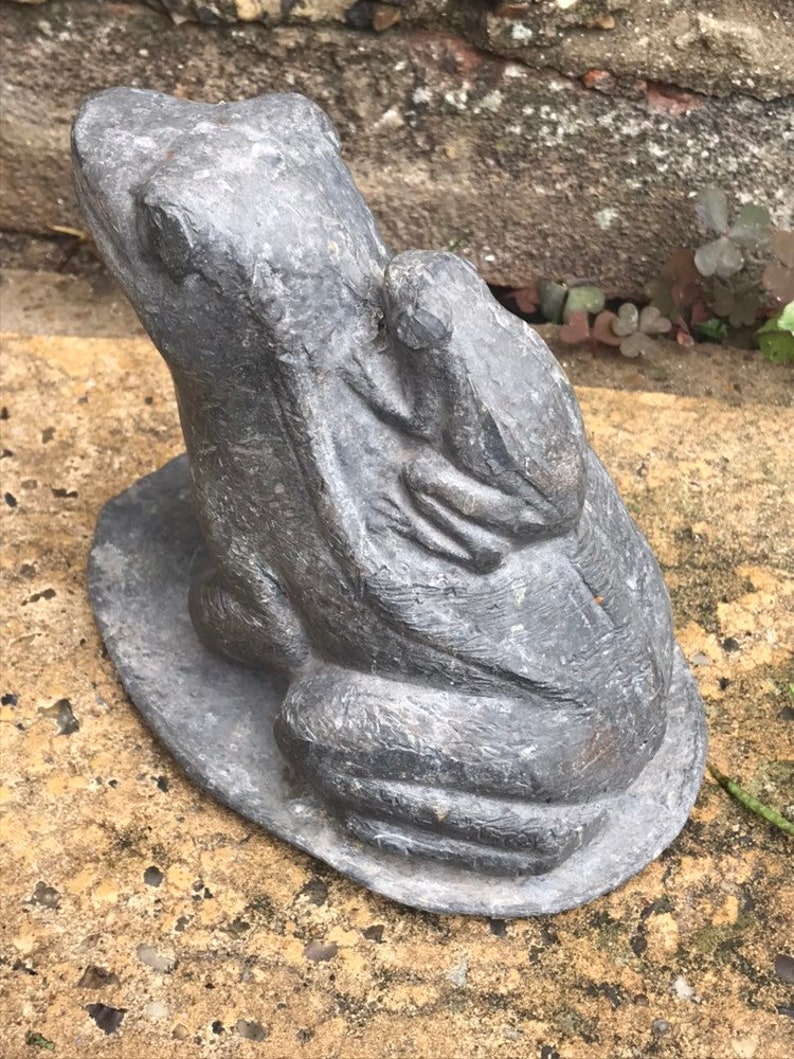 Latex Mould to Create This Frog Family Garden Ornament Mold Etsy