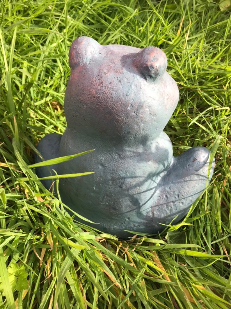Latex Mould to create this Large Frog Garden Ornament Rubber Etsy
