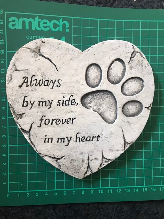 latex mould for making Lovely Paw Pet Memorial