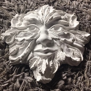 Greenman Mold Latex Mould to Create This Large Rustic Treeface Green ...