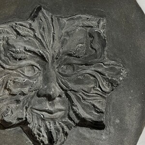 Greenman Mold Latex Mould to Create This Large Rustic Treeface Green ...