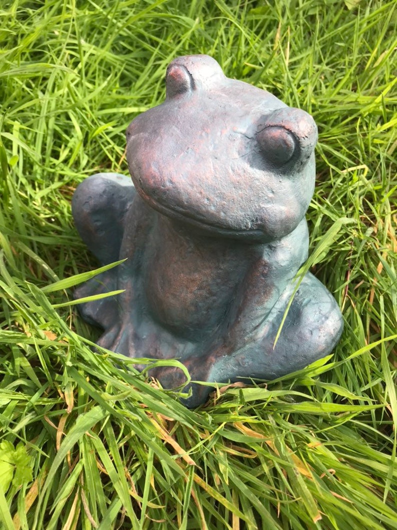 Latex Mould to Create This Large Frog Garden Ornament Rubber Etsy