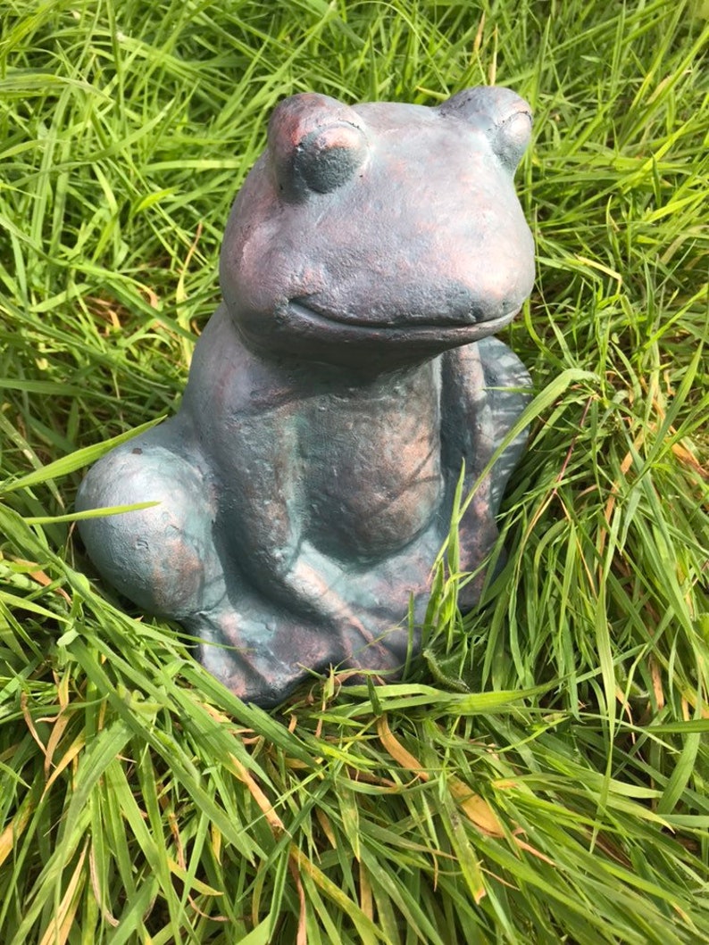Latex Mould to create this Large Frog Garden Ornament Rubber Etsy