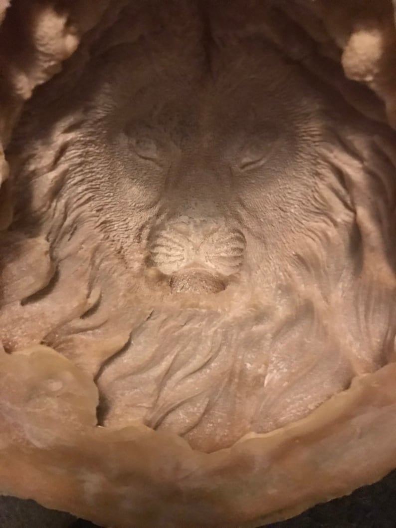 Large Lion Head Plaque Latex Mould Garden Wall Plaque Mold Etsy